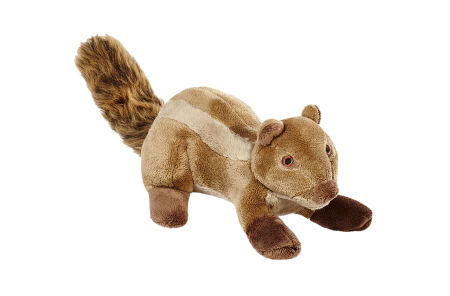 Fluff and Tuff Dog Toy -Peanut Chipmunk