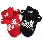 Small Dog Coat Hoodie Sweatshirt Pullover Sport Jumper
